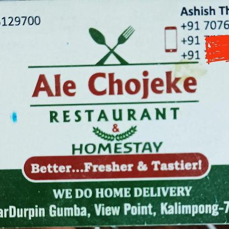 Ale Chojeke Apartment Kalimpong Exterior photo